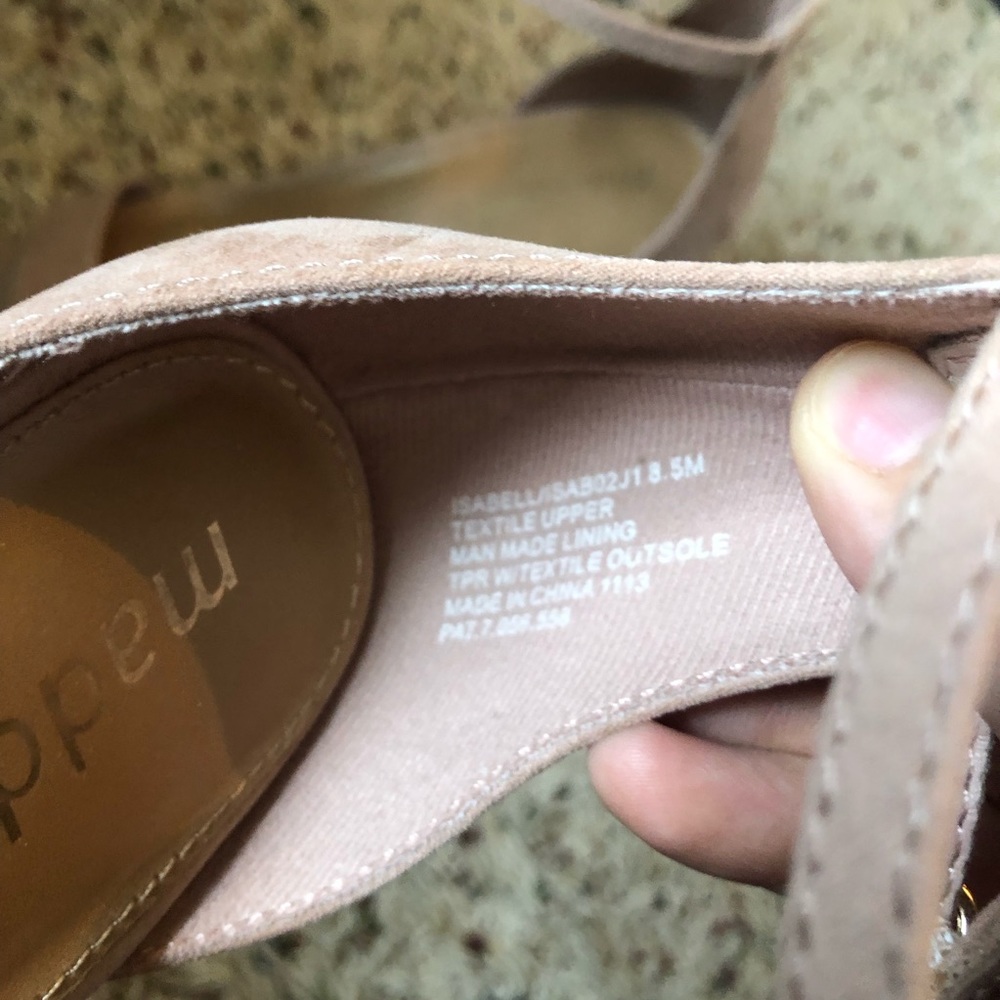 Madden NYC Blush Heels - Picture 4 of 4